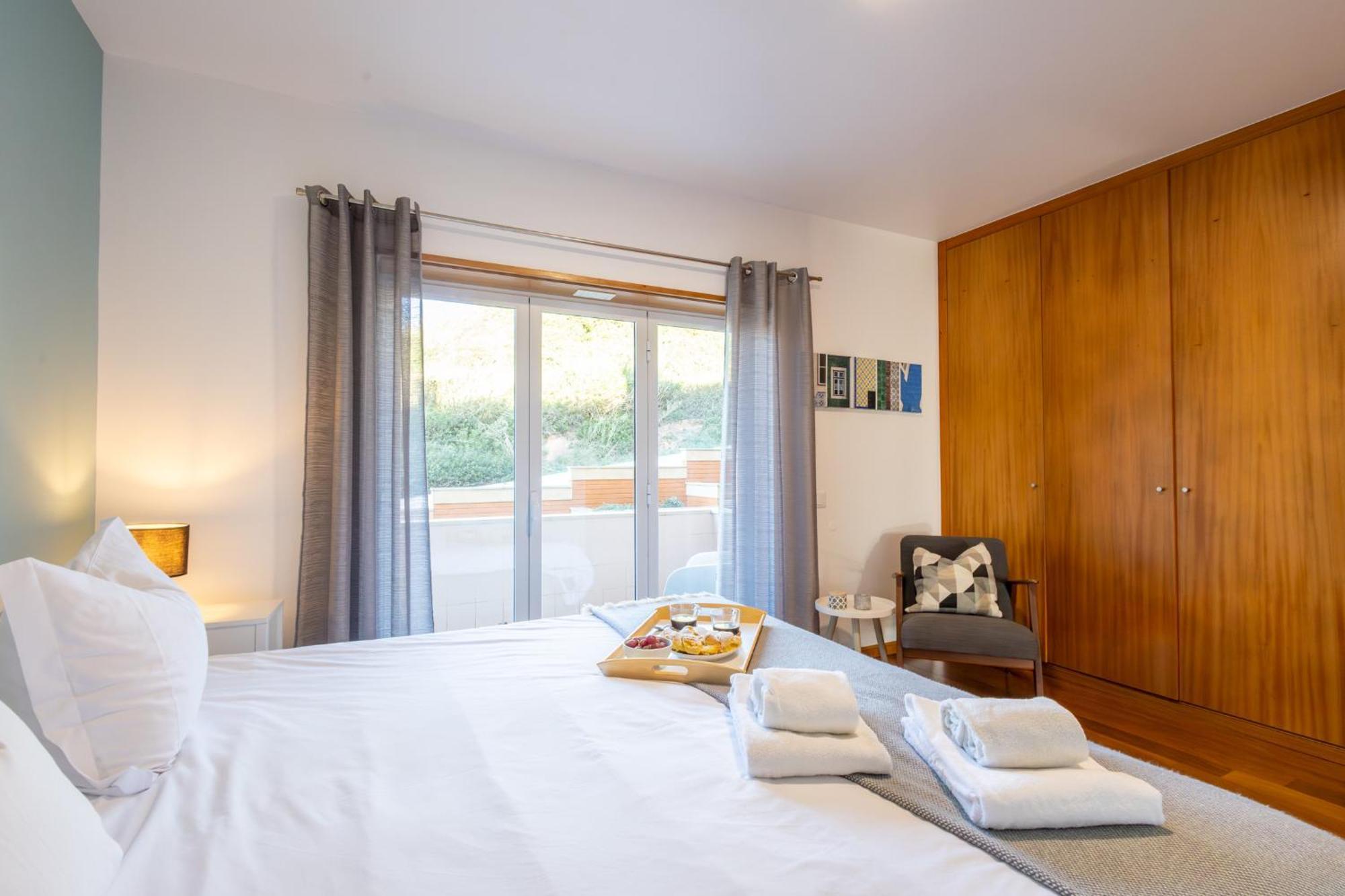 Bay View-T1 Apartment เซามาร์ทินโญโดปอร์โต ภายนอก รูปภาพ